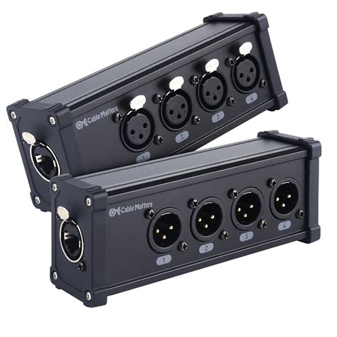 xlr distribution box|Amazon.com: Xlr Splitter Box.